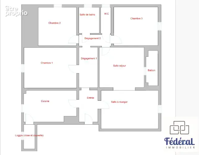 Strasbourg Cronenbourg, F4bis de 101,66m2 + Balcon grands volumes,lumineux. - photo 7
