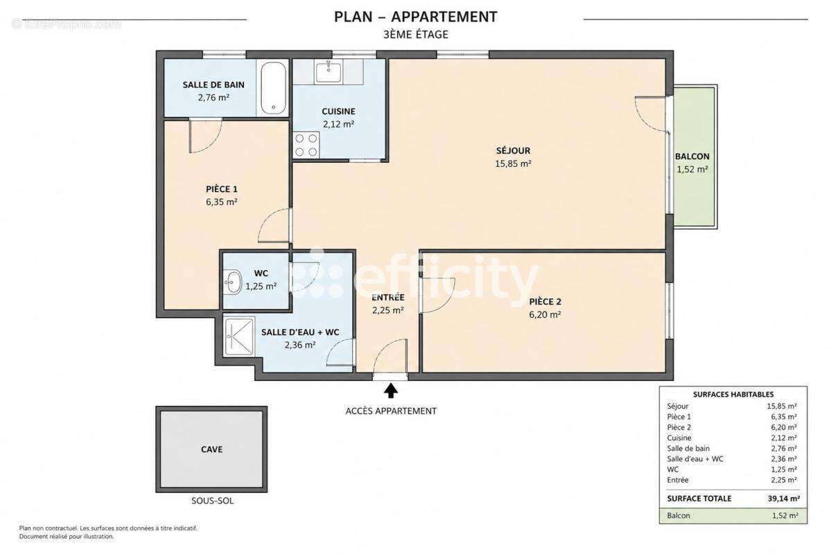 Appartement - photo 8