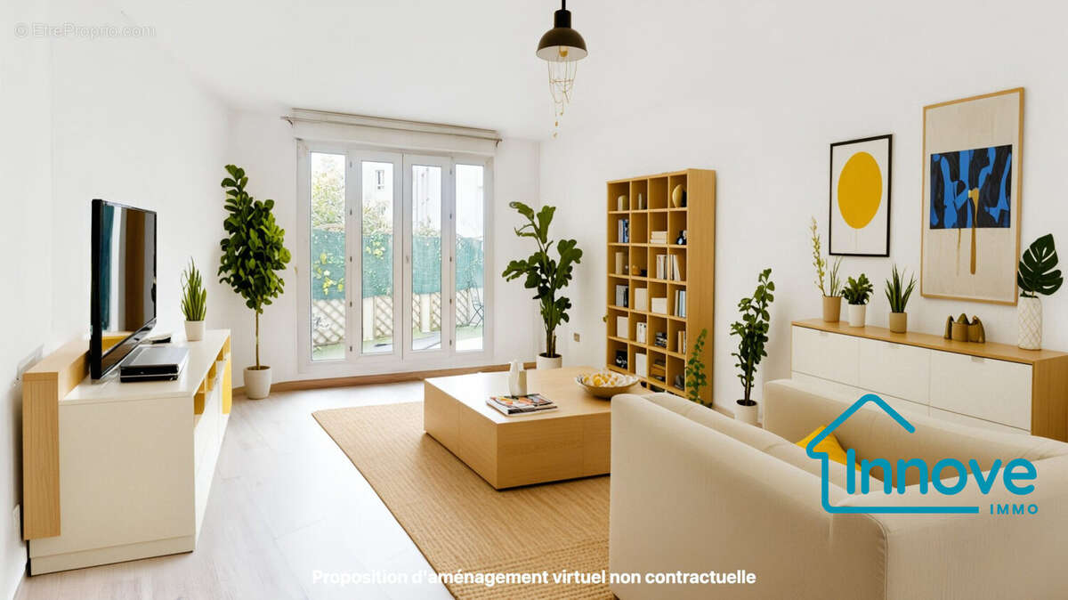 Chambre 1 avec dressing - Appartement à POISSY