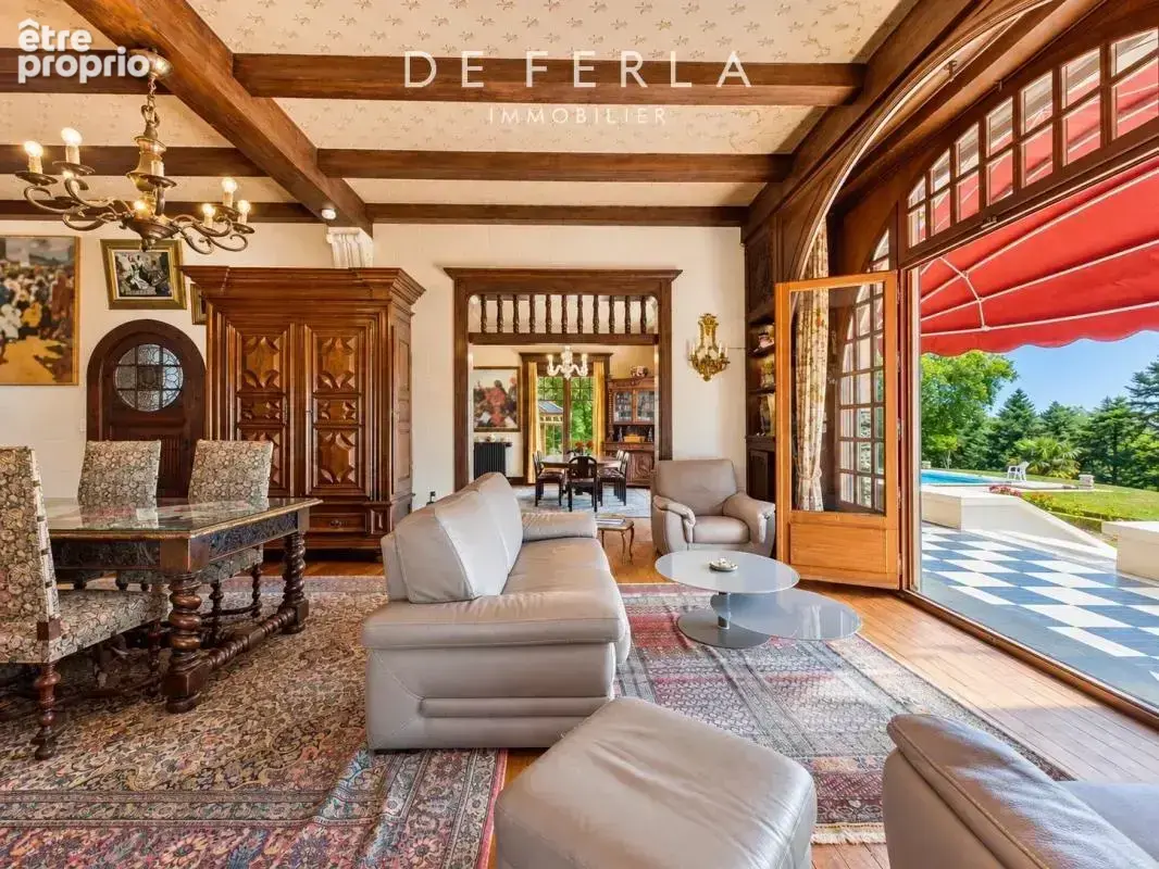 Bayonne – Villa Art déco 1920, parc 2 ha, piscine, vue Adour - photo 6