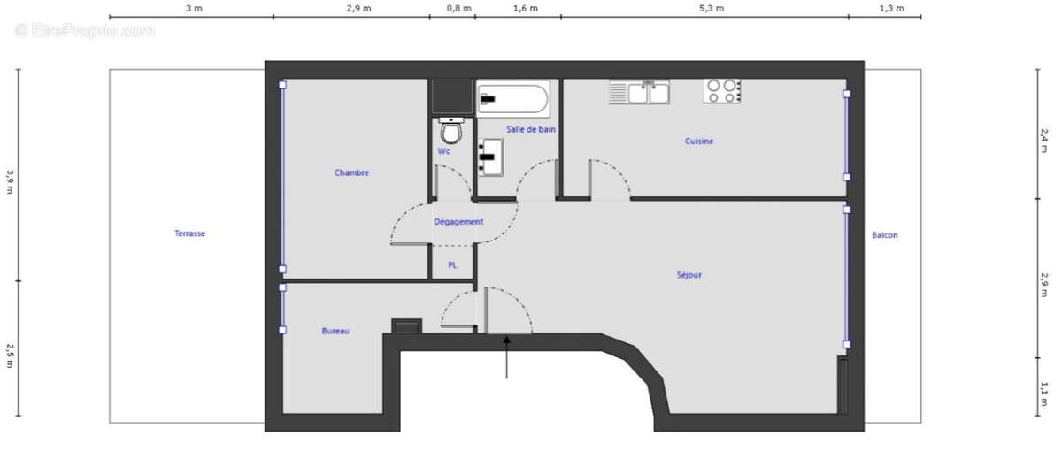 Appartement à NICE
