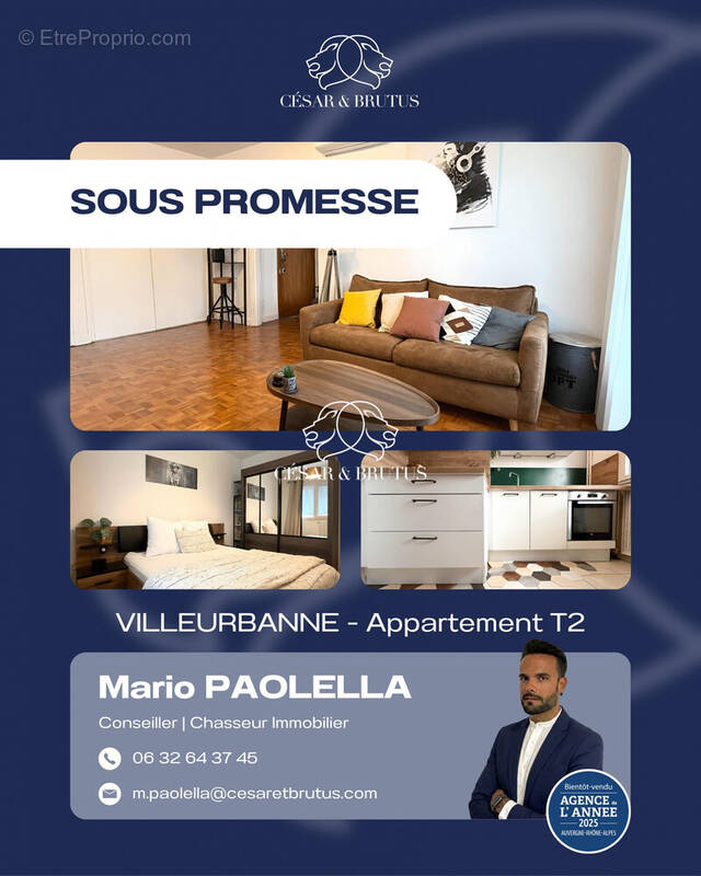 Appartement à VILLEURBANNE