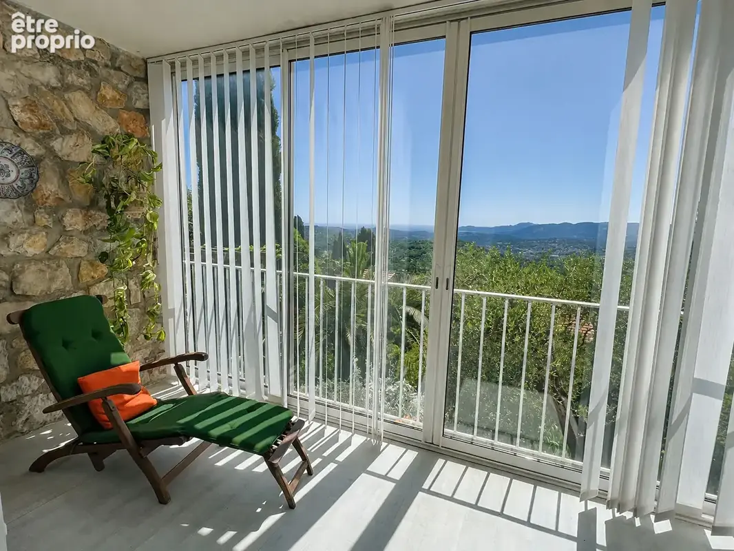Magagnosc : Maison familiale avec vue mer exceptionnelle - photo 5
