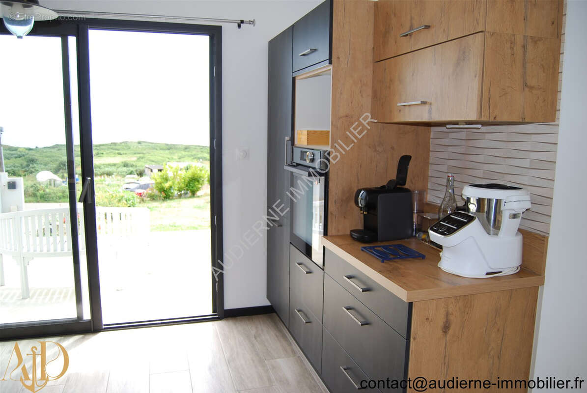RARE - Maison de fin 2020 DPE en A - Pleine vue mer - sentiers côtiers et bourg de PLOGOFF à pied. - photo 9