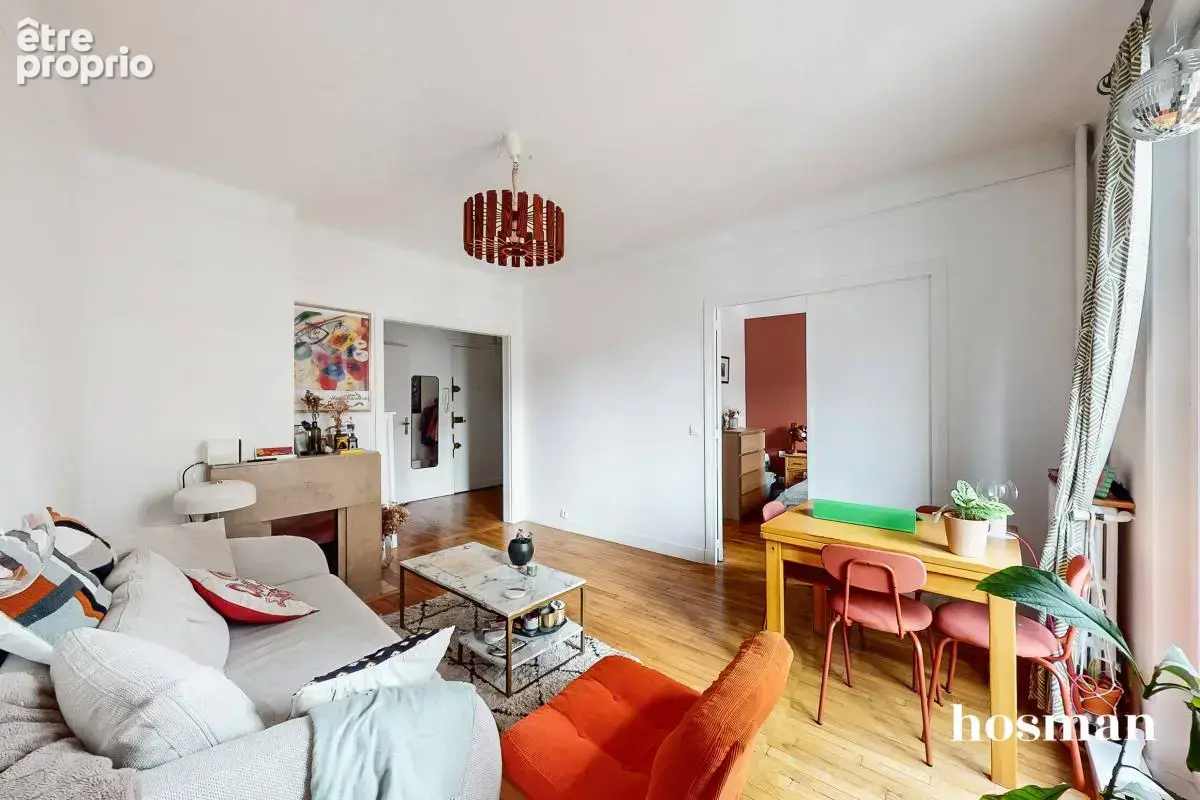 Charmant appartement 2 pièces de 46 m² - Traversant avec balcon - Rue des Plantes, Paris 14ème - photo 2