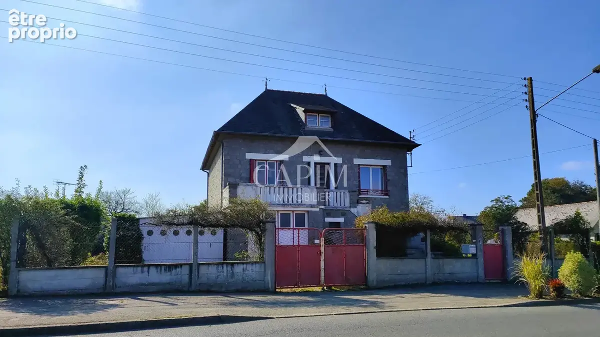 Maison de bourg en pierres, 105m² hab,179m² utiles, poss div 2 logements, 3 niveaux de 55 m², terrain  1400m² - photo 2