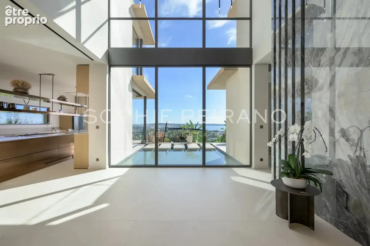 Villa d'architecte contemporaine avec vue mer panoramique - photo 6