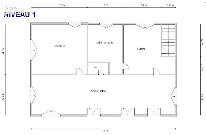 Maison 84 m² à Orthez  - photo 6