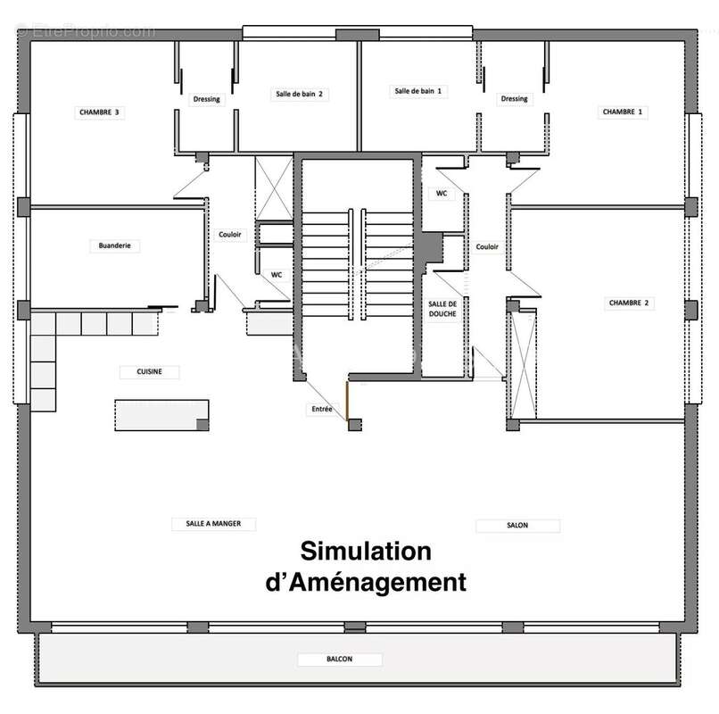 Appartement à MARSEILLE-8E