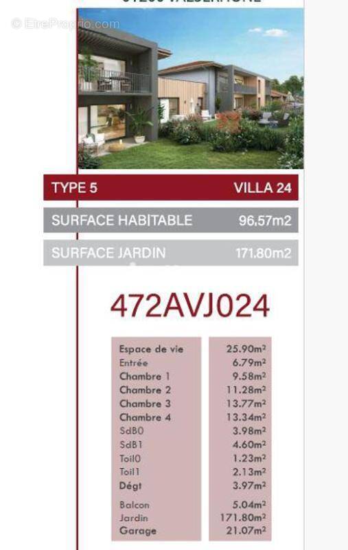 Maison à BELLEGARDE-SUR-VALSERINE