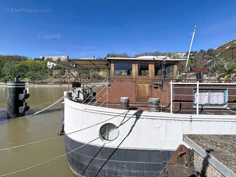 A 15 mn de Perrache - Au calme - Péniche habitation + studio / 170 m² avec vue exceptionnelle - photo 18
