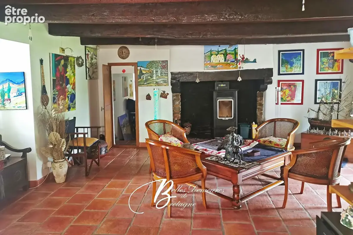 A vendre superbe chaumière en campagne avec dépendances et piscine - photo 10