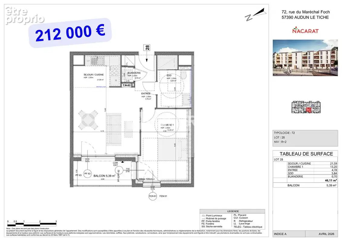Programme Neuf "Coeur d'Opale" AppartementsT2  de 37,84 m2 à 47m2 - photo 10