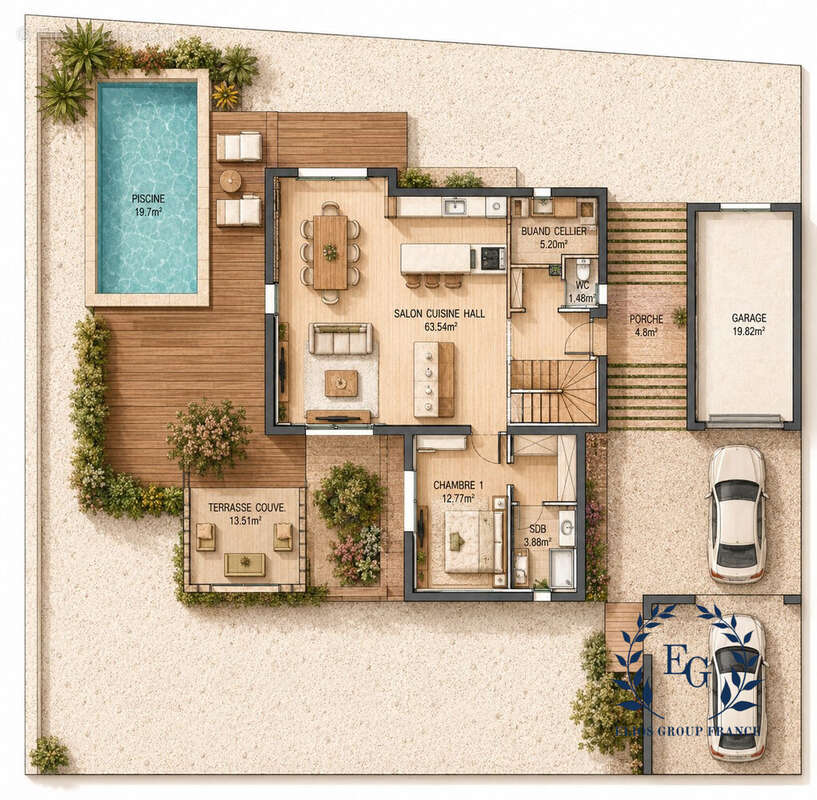 Maison 149 m² à Montferrier-Sur-Lez  - photo 5