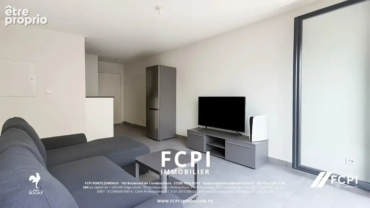 Appartement 2 pièces - 38m2 - COLOMIERS - photo 3