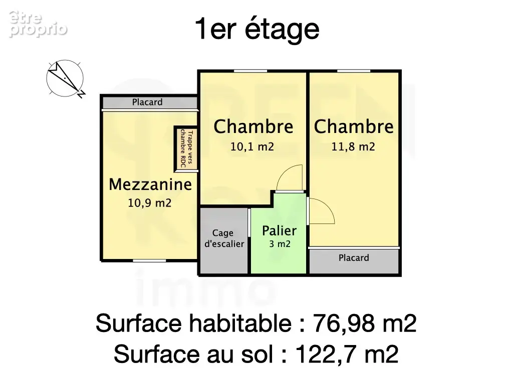 VILLEPOT (44110) - Maison 4 pièces - 76,98 m2 - 3040 m2 de terrain - photo 3