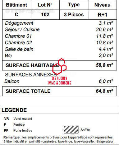 Appartement à MESSY