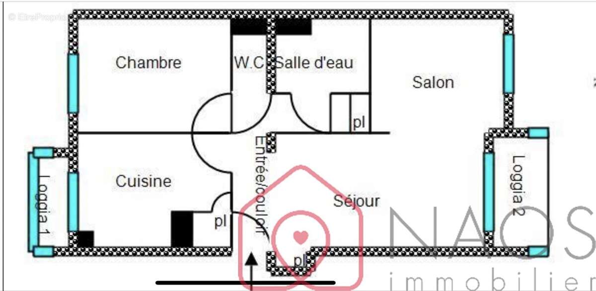 Appartement à MARSEILLE-9E
