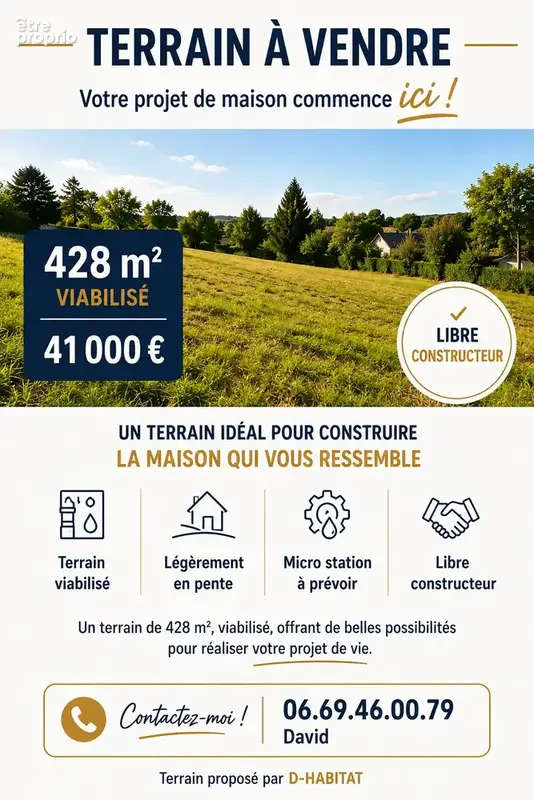 Terrain à EVANS