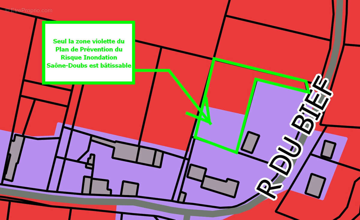 Terrain à VERJUX