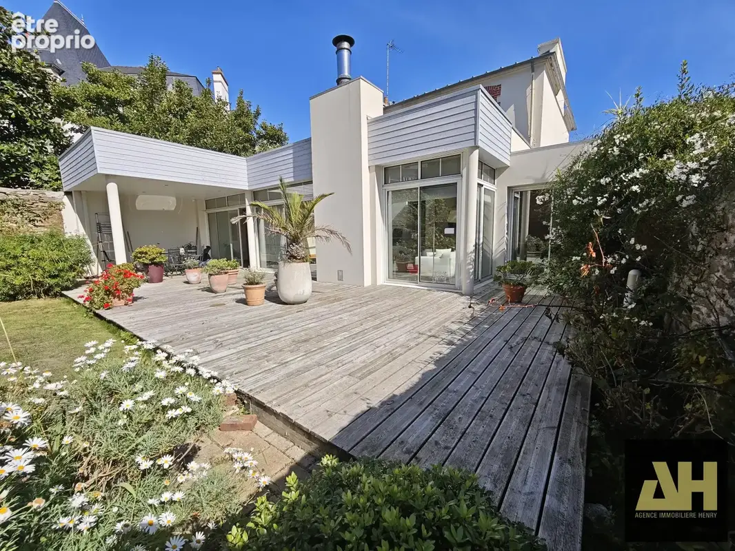Éxclusivité - brest - st michel - exceptionnelle maison de ville - jardin clos et arboré - rare - photo 12