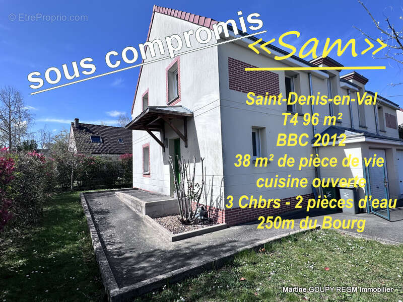 Maison à SAINT-DENIS-EN-VAL