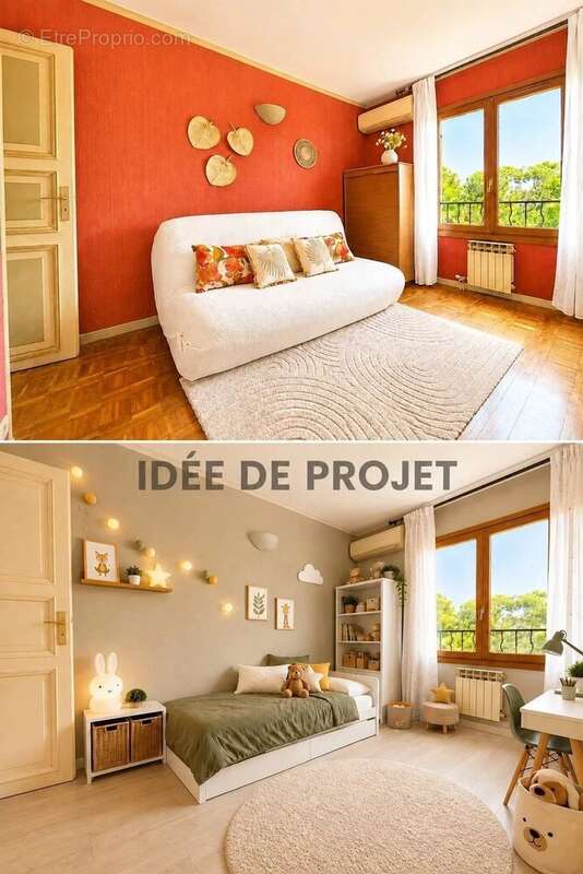 Hyères, dernier étage, T4 traversant 100 m², terrasses, grand garage et place de parking extérieur - photo 22