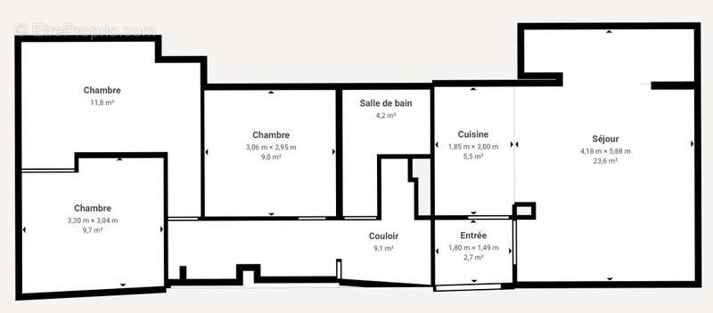 Appartement à LA CIOTAT