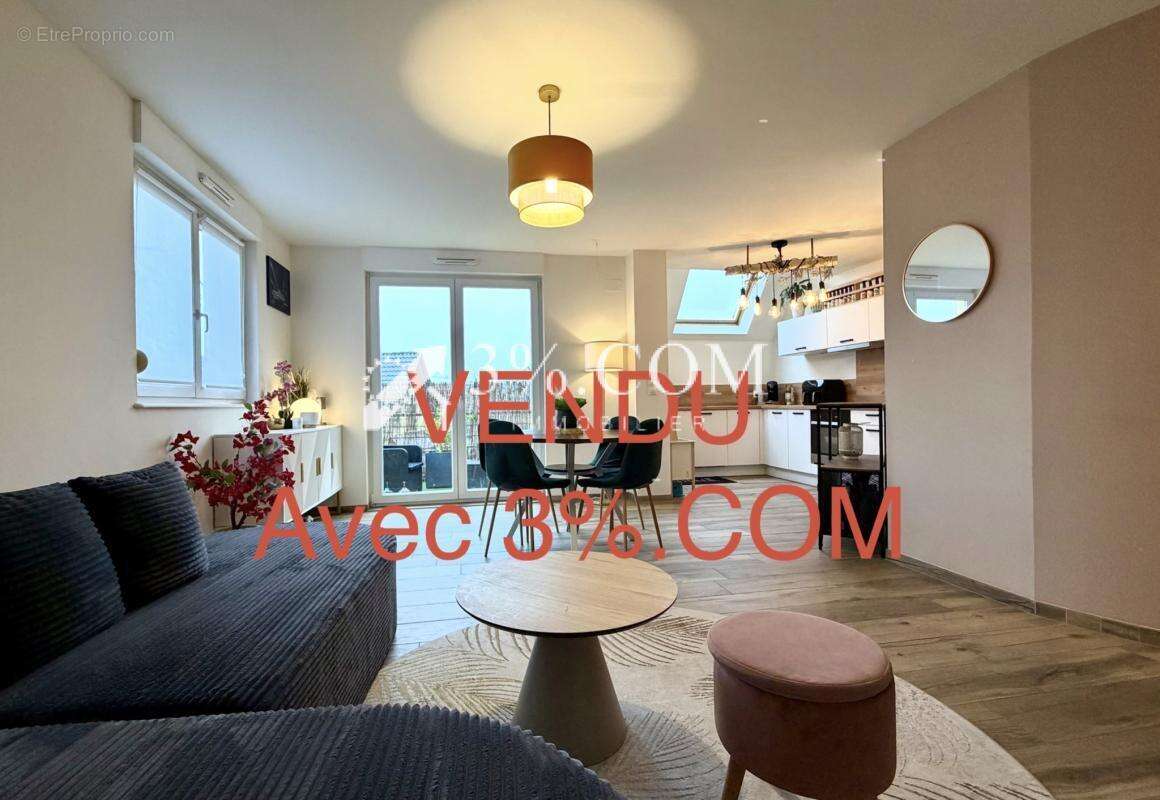 3%.COM - EXCLUSIVITÉ à NORDHEIM - Appartement 3 pièces de 75 - photo 1
