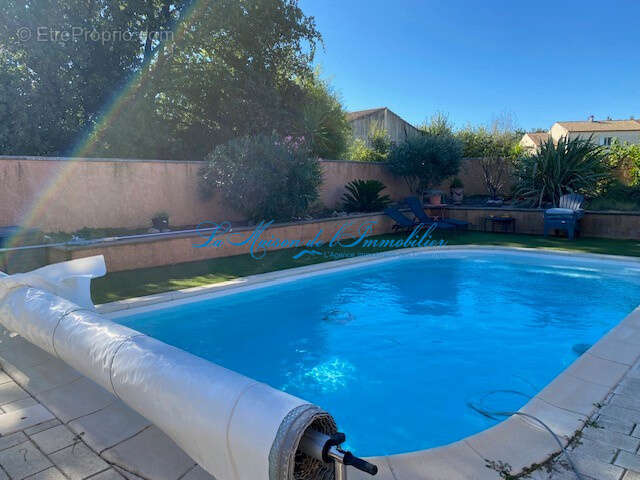 Lédignan, belle Villa F5 avec piscine sur 1428 m2 de terrain clos et aménagé, calme et sans vis-à vis - photo 2