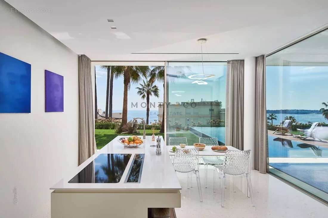 Vente villa contemporaine 6 chambres vue mer Cannes Californie - photo 5