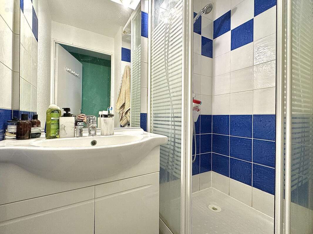 Salle d'eau - Appartement à SAINT-HILAIRE-DE-RIEZ