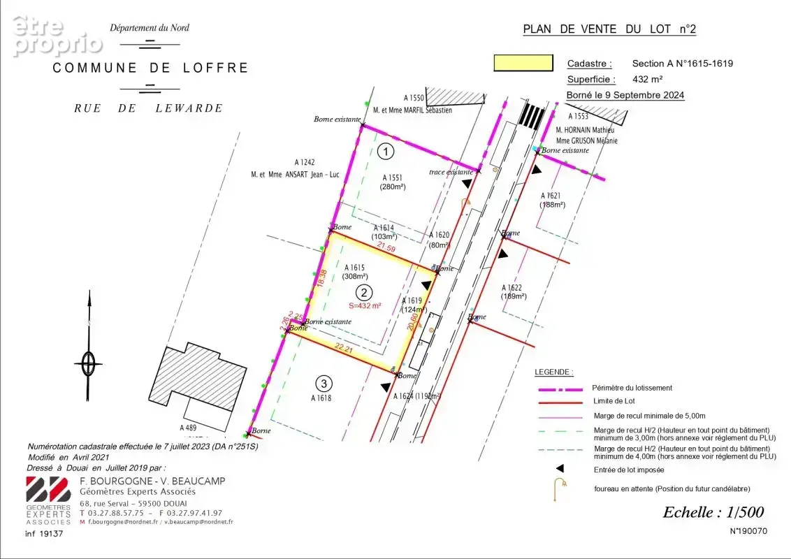 Terrain à DOUAI