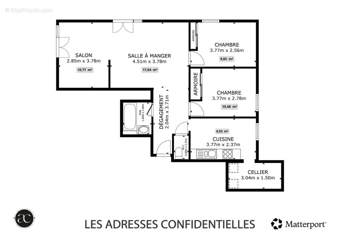 Tassin-la-Demi-Lune   Appartement 3 pièces de 72 m2   Garage inclus - photo 19