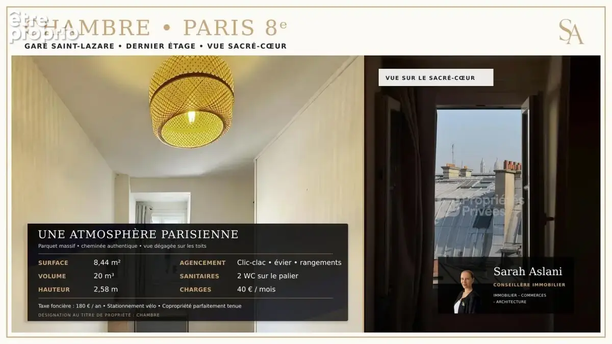Appartement à PARIS-8E