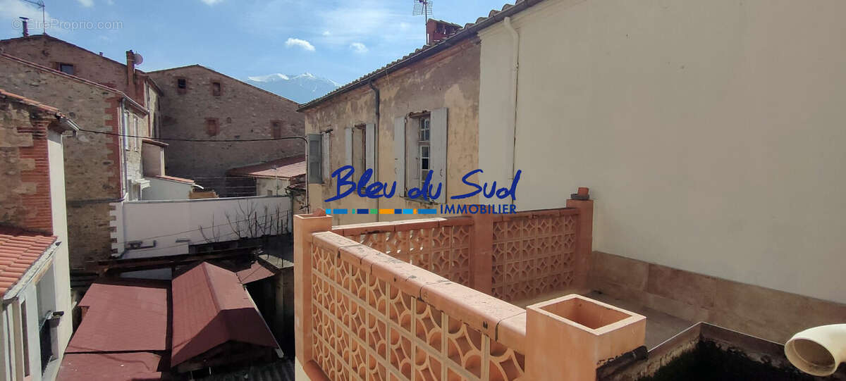 terrasse - Maison à PRADES