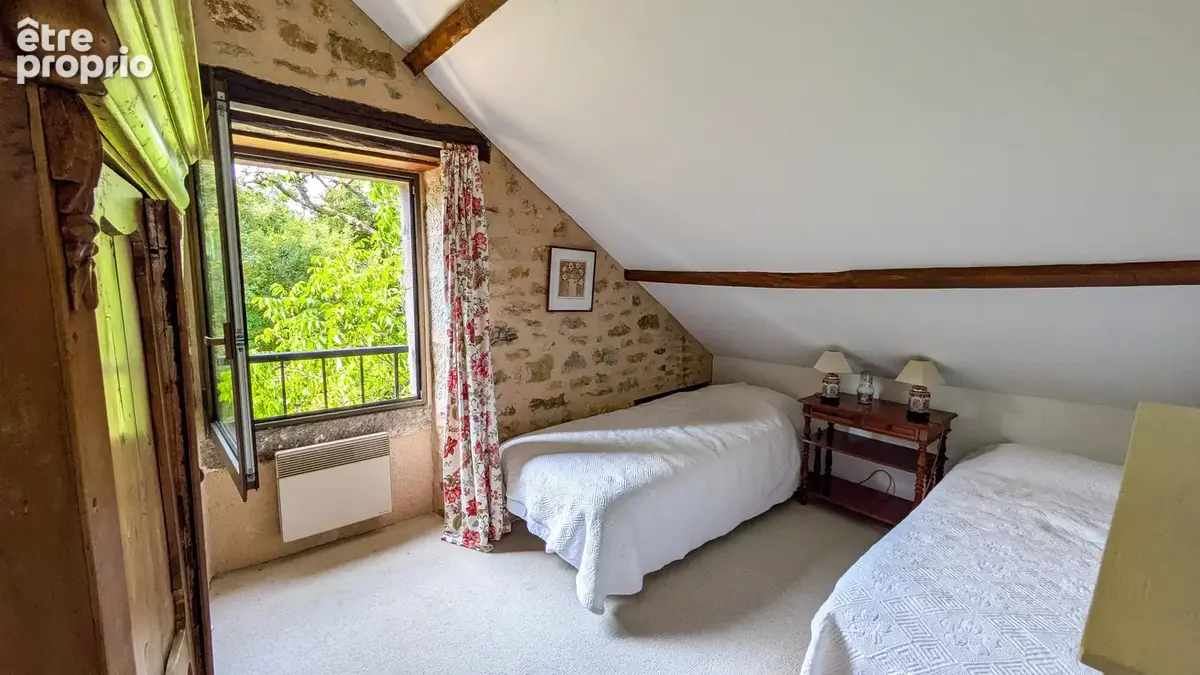 Maison en pierre à vendre près de Livernon, avec piscine, court de tennis et annexe pour invités - photo 12