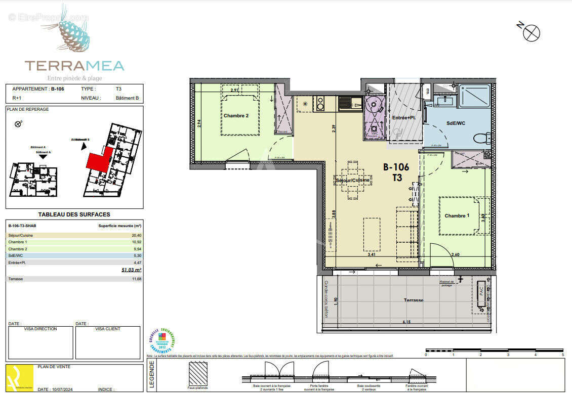 Appartement à FLEURY