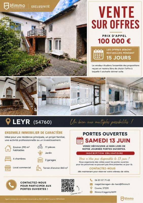 Maison à LEYR