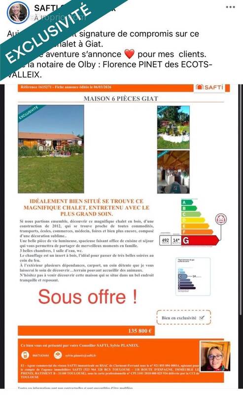 Photo 1 - Maison à GIAT