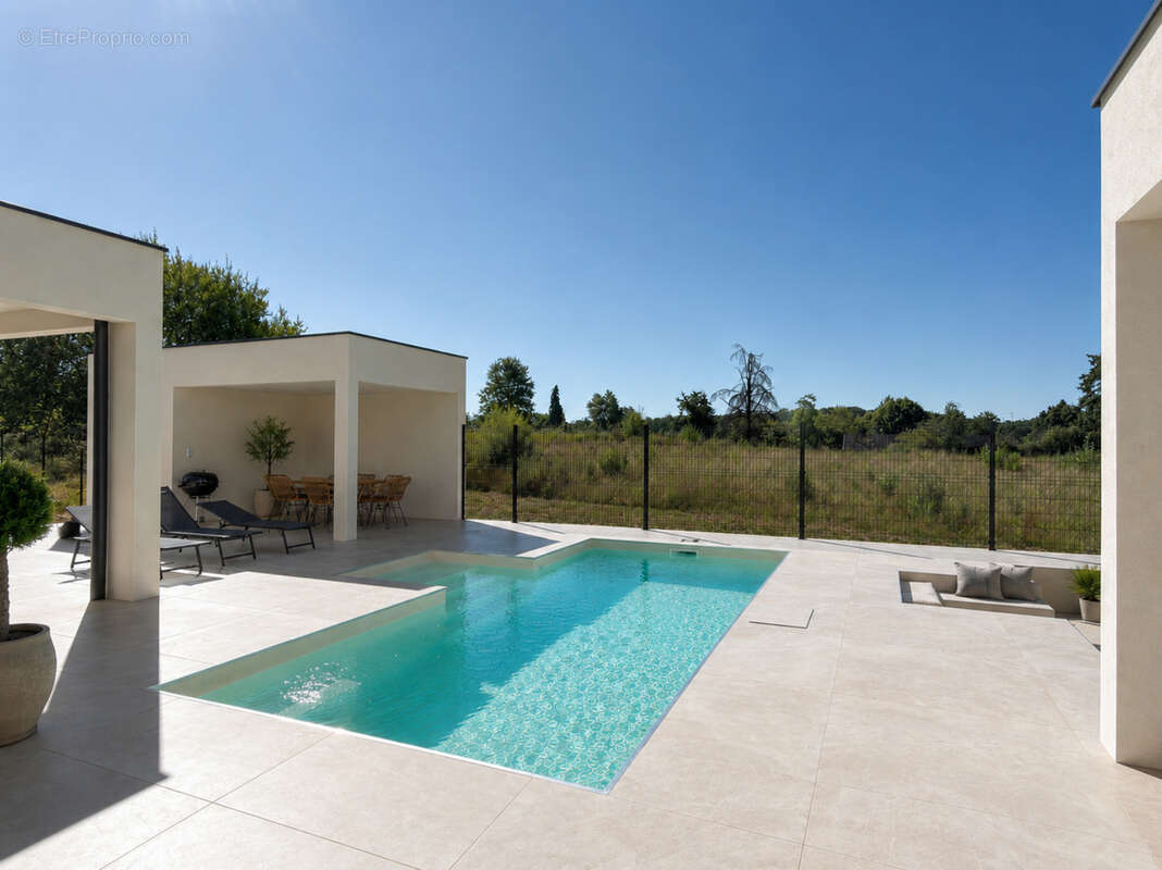 Maison neuve piscine garage - photo 4