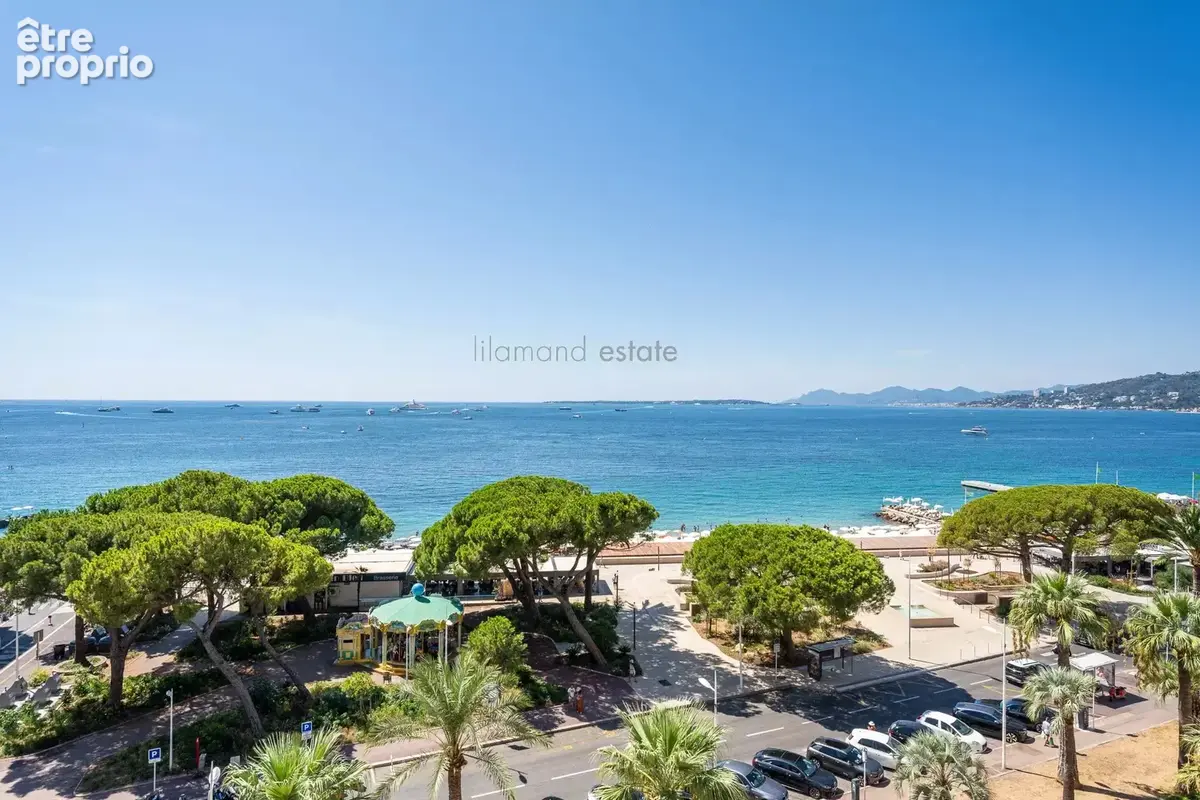 Juan les pins - studio avec terrasse - vue mer panoramique - photo 4