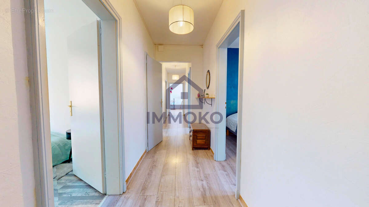 Appartement F4 avec somptueuse terrasse, 3 chambres, cheminée, garage - photo 11
