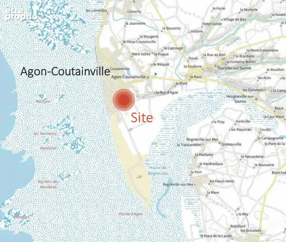 Photo Terrain à Agon-Coutainville au prix de 165 000€
