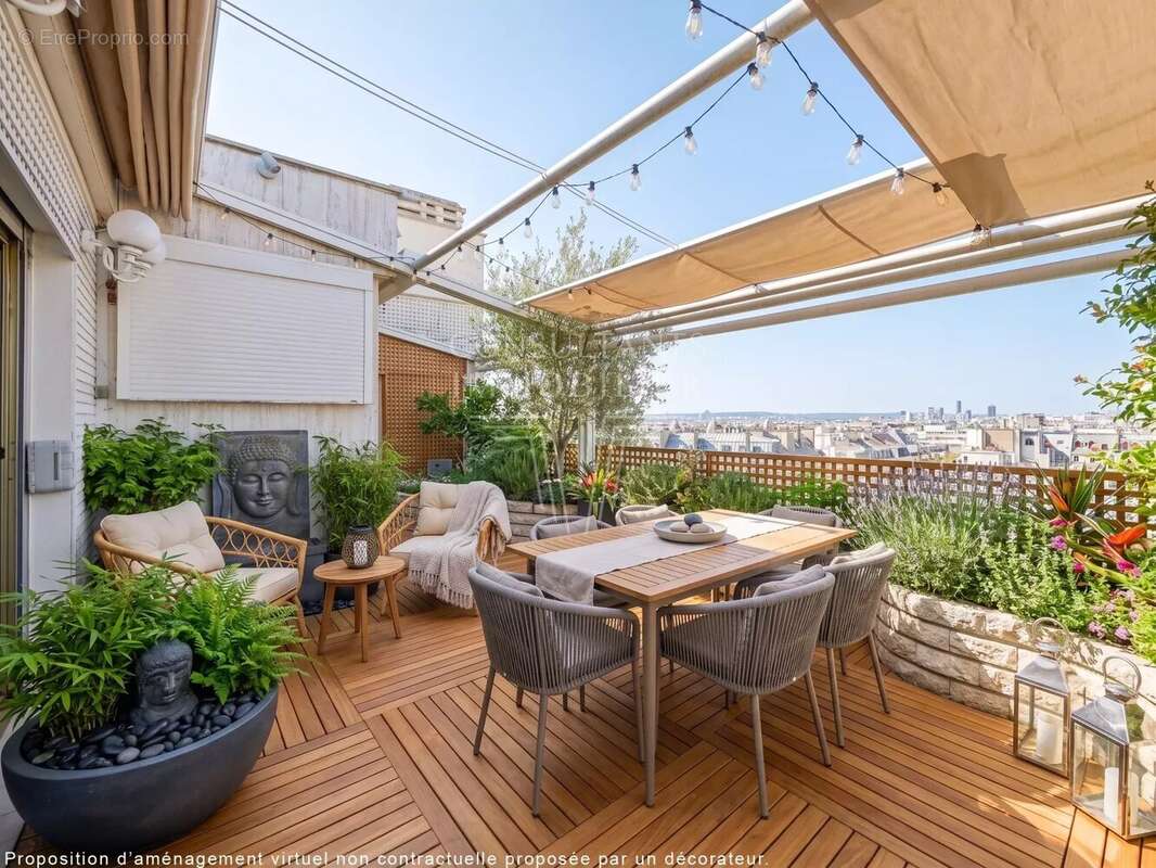 Penthouse terrasse plein sud - photo 2