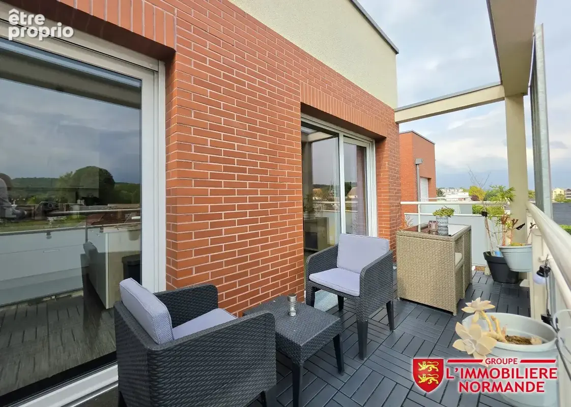 Louviers  appartement t3 de 75 m²  dernier étage avec ascenseur - photo 9