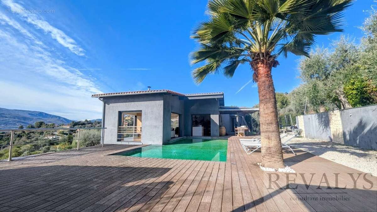 Alpes maritimes (06) nice - a vendre villa et piscine - photo 2