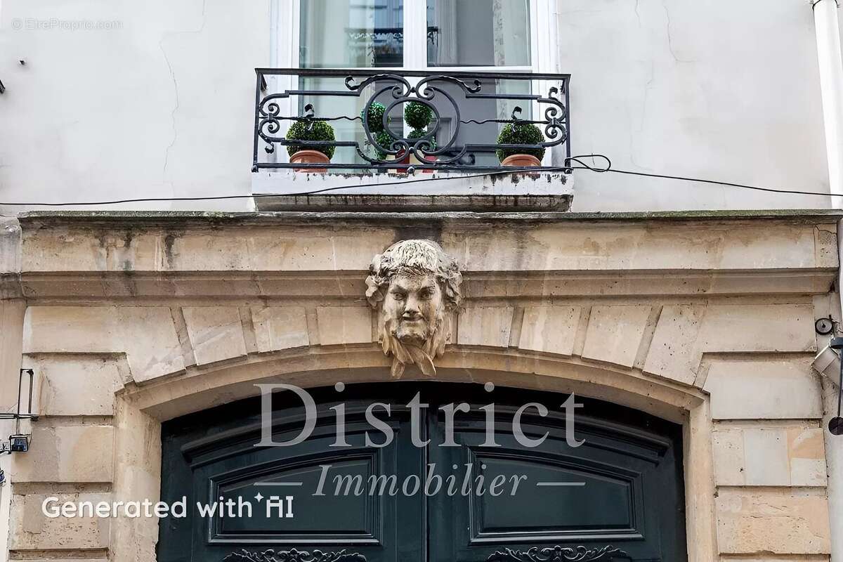 Saint-Germain-des-Prés / Studio de 49m² au sol en étage élevé - photo 4