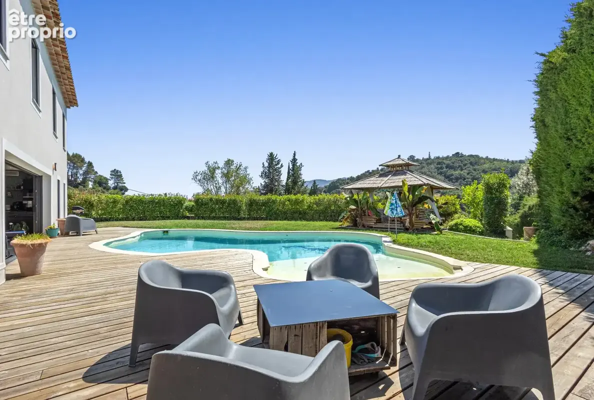 AURIBEAU/SIAGNE- VILLA 5P avec piscine, garage et appartement independant - photo 15