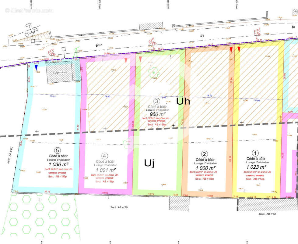 Terrain à SAINT-LUBIN-DE-LA-HAYE